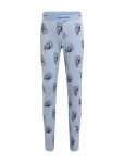 Dětské merino spodky ICEBREAKER Kids Merino 200 Oasis Leggings Bear Tour AOP, Zinc Blue/Aop velikost: 12