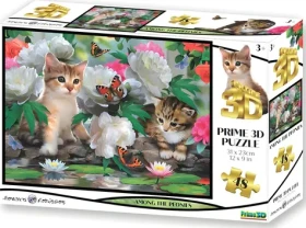 PRIME 3D Puzzle Mezi pivoňkami