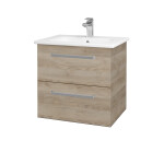 Dřevojas - Umyvadlová skříňka GIO SZZ2 60 - D17 Colorado / Úchytka T01 / D17 Colorado 201999A