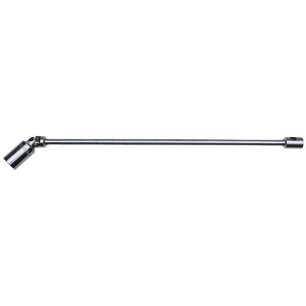 KS Tools 517.1194 Hlavice na zapalovací svíčky 3/8 s kloubem, dlouhá, 21 mm