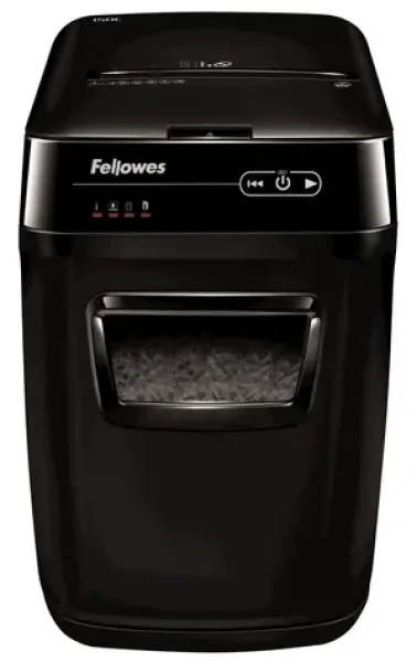 Fellowes AutoMax 150C / Skartovač / 150 listů / křížový řez 4×38 mm / P-4 / 32 l (FELSHAM150C)