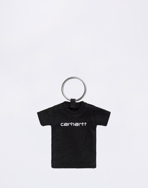 Carhartt WIP Mini Script T-Shirt Keychain Black