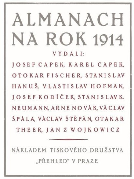 Almanach na rok 1914