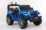 Mamido Elektrické autíčko SPEED 2.0 - 4x4 modré | 180W | EVA | LED | 2,4Ghz | ECO kůže | 12V7Ah