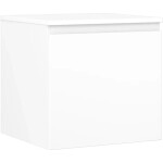 MEXEN/S - Orio koupelnová skříňka pod umyvadlo 50 cm s deskou, 1 šuplík, bílá mat 91A10-05047-1-BFC01