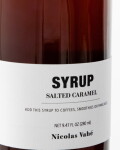 Nicolas Vahé Sirup Salted Caramel 280 ml, hnědá barva, sklo