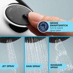 GROHE - Precision Trend Sprchový set s termostatem, 3 proudy, chrom 34855003