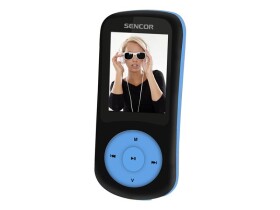 Přehrávač MP3/MP4 SENCOR SFP 5870 Black/Blue 8GB