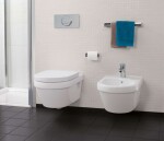 VILLEROY & BOCH - Architectura Závěsné WC, zadní odpad, DirectFlush, AntiBac, CeramicPlus, alpská bílá 5684R0T2