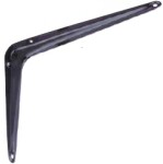 Vseprotruhlare.cz policová konzole hnědá velikost: 100x125mm, nelze po kusech; pouze celá balení: 2ks (10778)