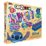 Lexibook sada na výrobu gumových náramků s přívěsky Stitch - Alltoys Lexibook