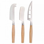 Garden Trading Set nožů na sýry Cheese, přírodní barva, dřevo, kov