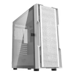 DarkFlash DK431 MESH bílá / E-ATX / bez ventilátorů / 3x USB-A / průhledná bočnice / bez zdroje (DK431 MESH WHITE WIT)
