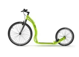 YEDOO Koloběžka Alloy TREXX Y30 zelená / 26"/20" kola / Hliníkový rám (12702-Y30 green)