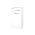 Dřevojas - Nízká skříňka DOS SNDZ 50 - N01 Bílá lesk / Úchytka T04 / N01 Bílá lesk / Pravé 211431EP