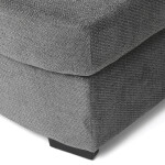 Rohová pohovka, šedá, látka, ASB-C3990 GREY2