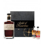 Gold of Mauritius Dark Rum 2 x 0,05 l + 40% 0,8 l (kazeta)