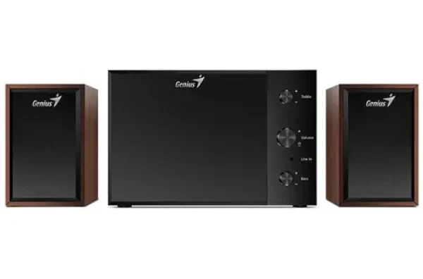 GENIUS SW-2.1 350/ Repro hnědá / 2.1 / 15W (31730037400)