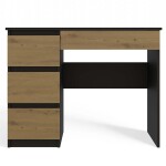 Psací stůl Mijas levá antracit/artisan