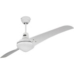 CasaFan CLASSIC ROYAL 180 BA Lack weiß/lichtgrau stropní ventilátor, 66 W, (Ø x v) 180 cm x 305 mm, hnědá (matná), 51802