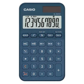 Casio SL 310 YC NY modrá / Kalkulačka / desetimístná / duální napájení (SL 310 YC NY)