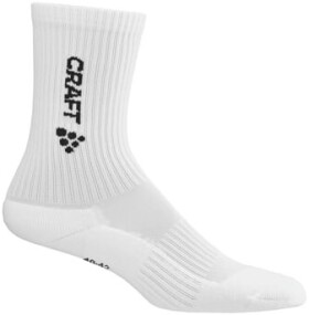 Běžecké ponožky CRAFT CORE Training - bílé Velikost textilu: 37-39