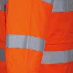 Reflexní zimní pracovní parka Cofra PROTECTION Barva: Reflexní oranžová, Velikost: 58 (CAPROTECTION_01_58)