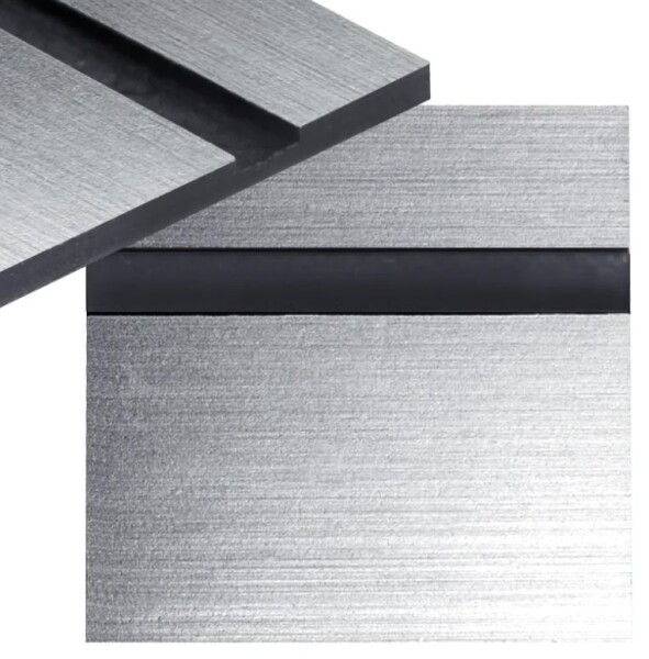 Gravírovací laminát 300 x 200 x 1,3 mm - Stříbrný, černý