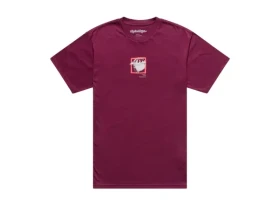 Troy Lee Designs Portrait pánské triko krátký rukáv Sangria vel. M