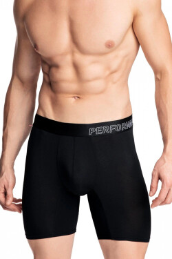 Pánské boxerky 1181 Leg long black - Atlantic černá S