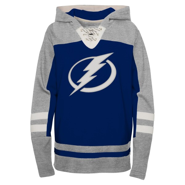 Outerstuff Dětská Mikina Tampa Bay Lightning Ageless Revisited - Home Po Hoodie Velikost: Dětské S (6 - 9 let)