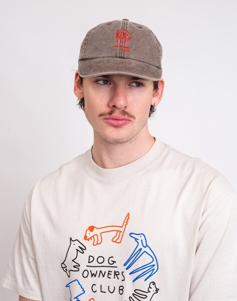 Dog Owners Club OH MY DOG! cap Vintage Brown