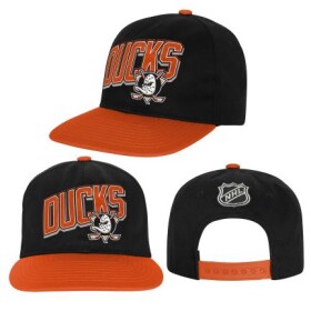 Outerstuff Dětská kšiltovka Anaheim Ducks NHL Essentials Deadstock Snapback
