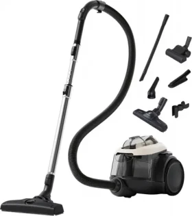 Electrolux EL61H4SW černá, bílá / Bezsáčkový vysavač / 700 W / 74 dB / kabel 9 m / rádius 12 m (900 258 547)