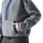 SMARTWOOL Wmns Second Cut Fleece 1/2 Zip, Light Navy (vzorek) velikost: M