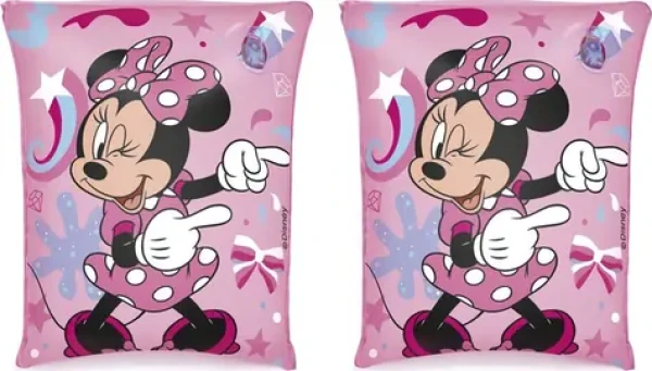 BESTWAY Nafukovací rukávky Minnie / 3-6 let / Vinyl / 23 x 15 cm (91038)