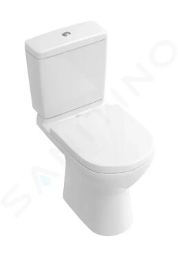 VILLEROY & BOCH - O.novo WC kombi mísa, zadní odpad, alpská bílá 56611001