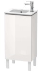 DURAVIT - L-Cube Umyvadlová skříňka 86x42x29 cm, levá, 1 dvířka, lesklá bílá LC6273L2222