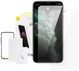 Baseus SGBL060202 celoskleněná fólie z tvrzeného skla 0.3mm pro Apple iPhone XR/11 (SGBL060202)