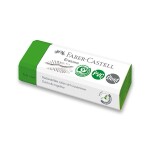 Faber-Castell Faber-Castell, 187250, stěrací pryž PVC-free, zelená, 1 ks