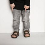 Dětské žabky Birkenstock Arizona Kids Birko-Flor Nubuck Mocha narrow (0552893) 29