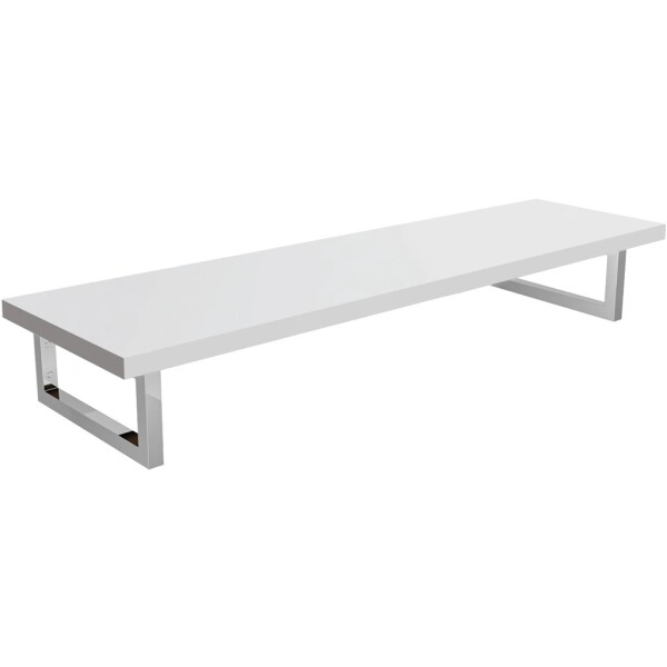 CERANO Deska pod umyvadlo Navira Pro + 2 konzole pod desku - bílá matná - 120x46x3,6 cm - 606063