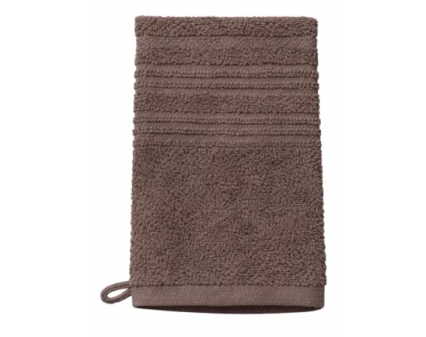 Žínka na mytí Bilbao 16x21 cm, hnědá
