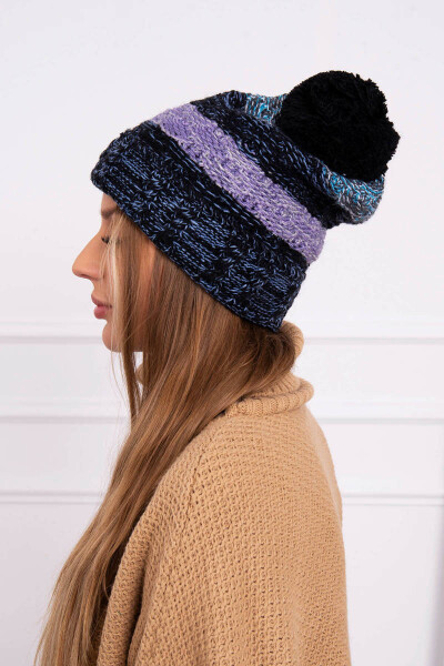 Pola fleecová čepice K267 navy+sea blue UNI
