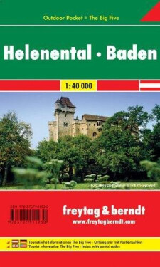 WK 012 OUP Helenental Baden 1:40 000 turistická mapa