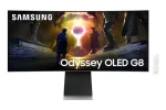 34" Samsung Odyssey OLED G8 S34DG850SU stříbrná / OLED / 3440 x 1440 / 21:9 / 0,03 ms / 175 Hz / 250 cd / HDMI+DP+USB-C (LS34DG850SUXEN)