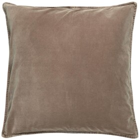 Ib Laursen Sametový povlak na polštář Burned Rose 52×52 cm, růžová barva, textil