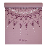 Podložka na jógu Gaiam Here & Now Dusty Rose 4 mm 65272 N/A