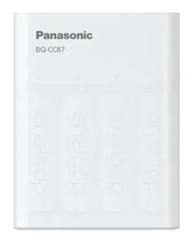 Panasonic Eneloop nabíječka Smart BQCC87 + 4x AA 2000 mAh / Ni-MH / 4ks (K-KJ87MCD40USB)