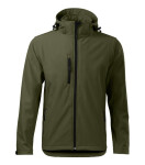 Performance softshellová bunda pánská military 4XL